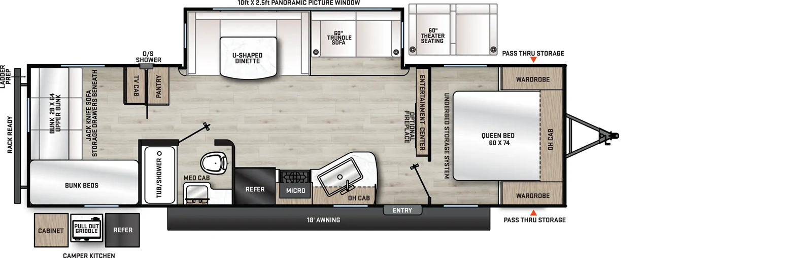 293QBCK Floorplan Image